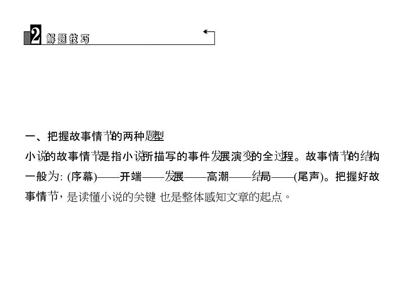 2018届中考语文名师复习课件：第十二讲　小说阅读(一)(共23张PPT)04