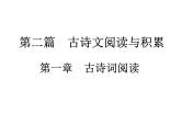 2018届中考语文总复习课件：第二篇  古诗文阅读与积累 第一章1  概括诗词内容  把握诗词情感