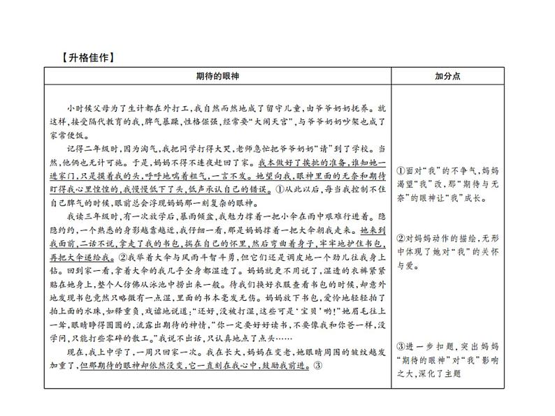 2018届中考语文总复习课件：第五篇  写作第二章  考场高分作文技法(1)05