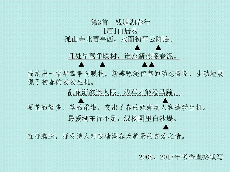 德州语文七上古诗词 课件06