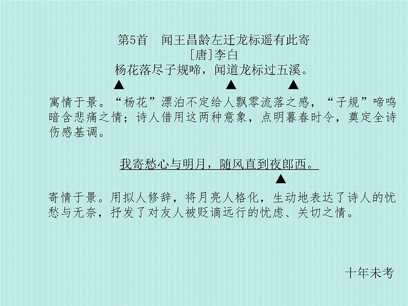 德州语文七上古诗词 课件08