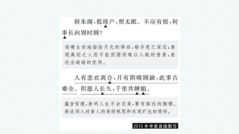 八年级下册古诗词 课件08