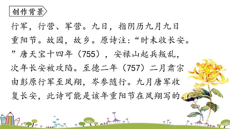 部编版语文七年级上册 第3单元 课外古诗词诵读 PPT课件+音频05