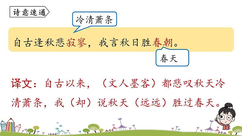 部编版语文七年级上册 第6单元 课外古诗词诵读 PPT课件+音频07