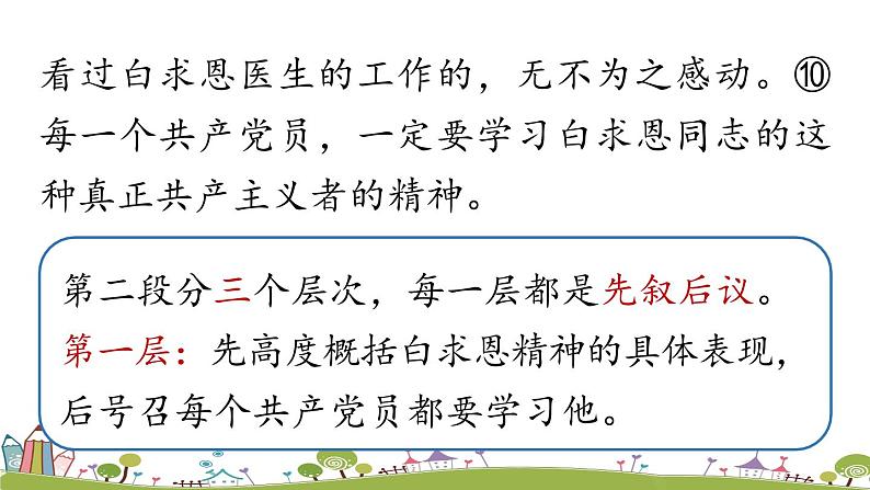 部编版语文七年级上册 第4单元 12《纪念白求恩》 PPT课件+音频08