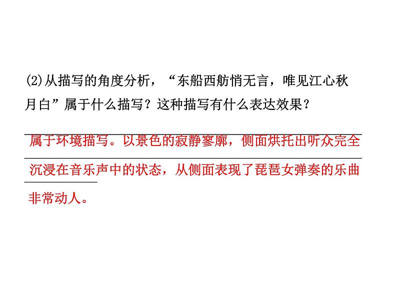 2018年菏泽市中考语文总复习课件：9年级上册 第三部分 诗词赏析(共15张PPT)第6页