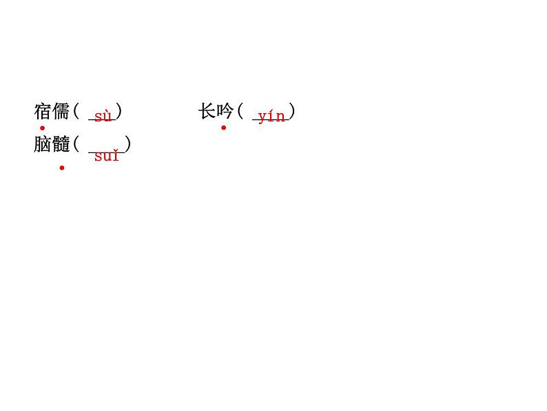 2018年菏泽市中考语文总复习课件：7年级上册 第一部分 字词及文化文学常识(共45张PPT)03