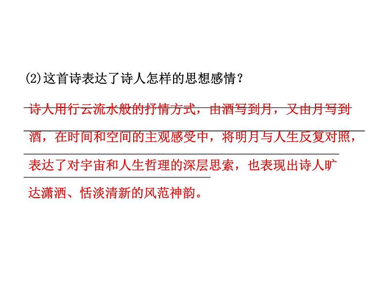 2018年菏泽市中考语文总复习课件：9年级下册 第三部分 诗词赏析(共31张PPT)04