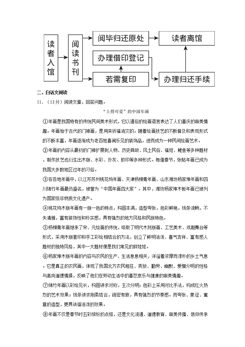 2021年湖南省株洲市茶陵县中考语文模拟试卷    解析版03