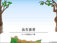 语文八年级下册第六单元22 《礼记》二则虽有嘉肴示范课课件ppt