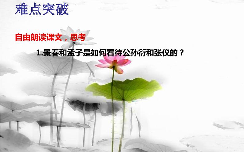 人教部编版八年级上册语文《富贵不能淫》课件第4页