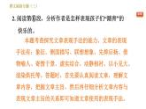 部编版七年级上册语文习题课件 第3单元 群文阅读专题（三）