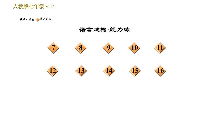 部编版七年级上册语文习题课件 第2单元 6 散步03