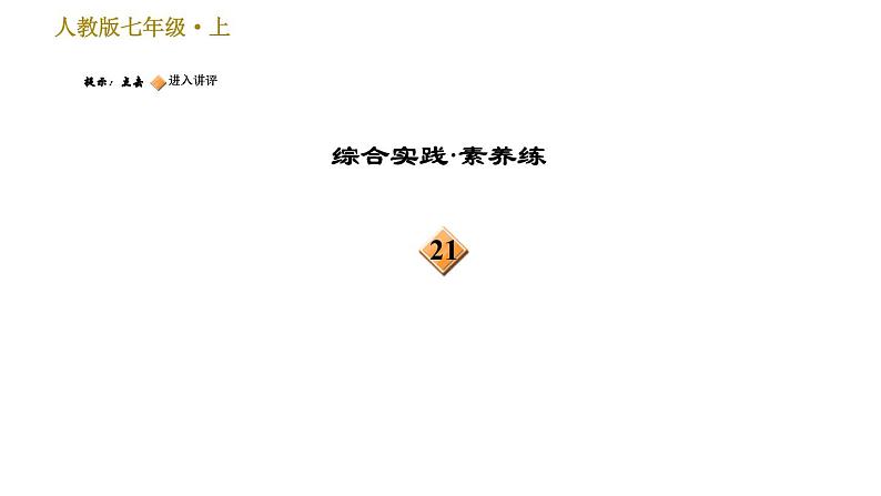 部编版七年级上册语文习题课件 第1单元 4 古代诗歌四首04
