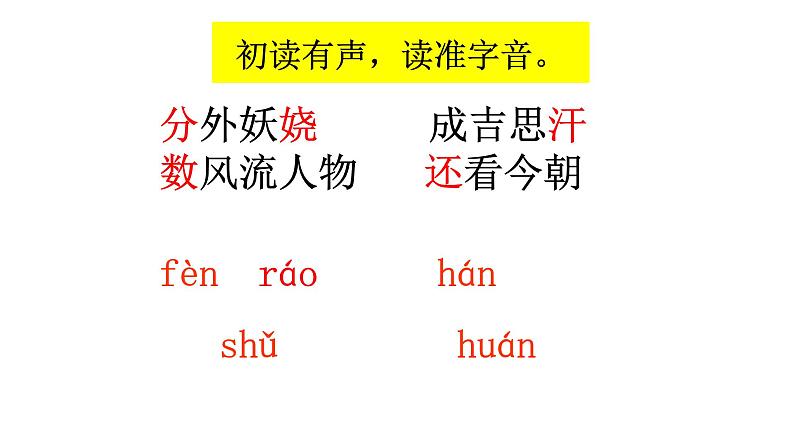 人教部编版九年级语文上册《沁园春·雪》教学课件205