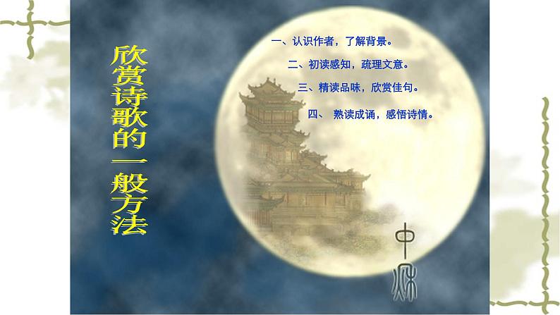 人教部编版九年级语文上册《水调歌头》教学课件05