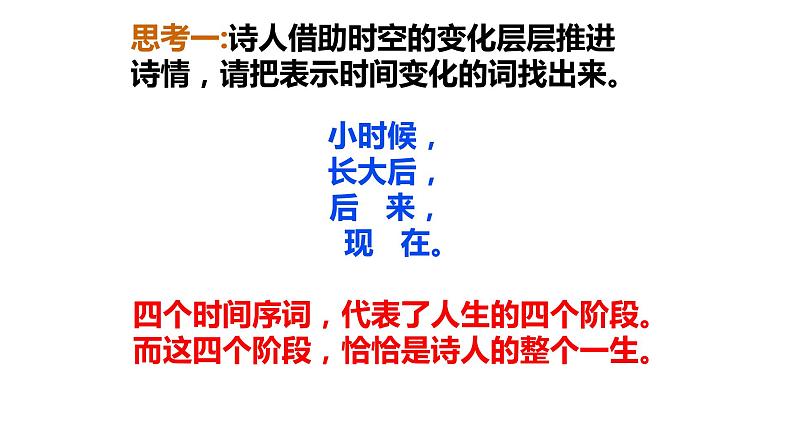人教部编版九年级语文上册《乡愁》教研组教学课件第5页