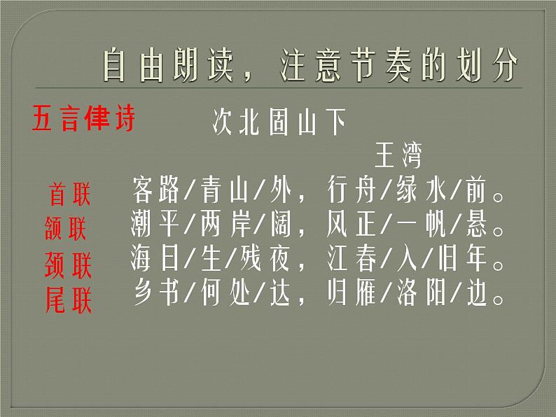 部编版七年级语文上册《次北固山下》课件PPT (1)03
