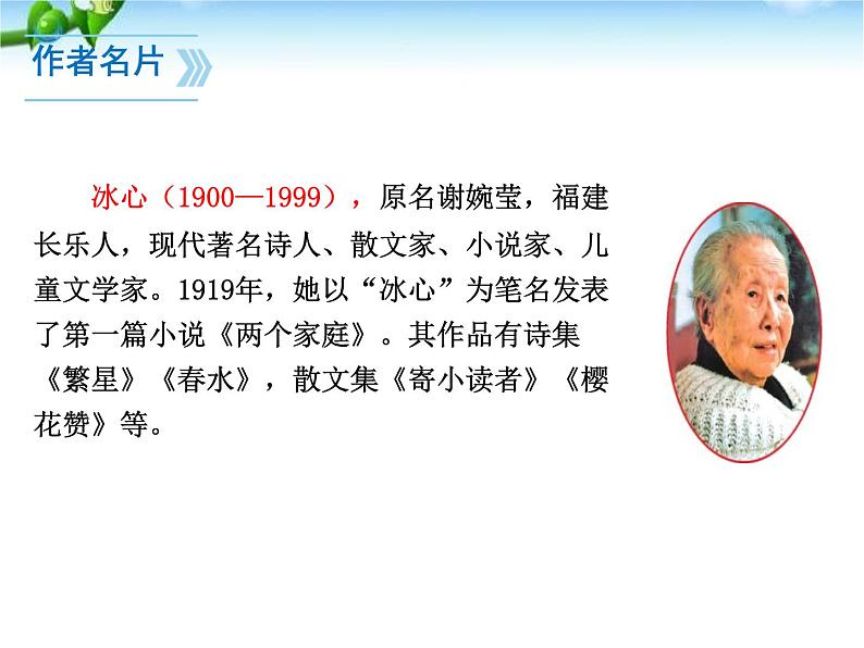 部编版七年级语文上册《荷叶·母亲》PPT优秀课件 (2)第2页