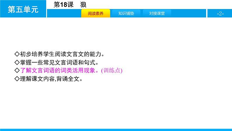部编版七年级语文上册《狼》PPT课文课件 (3)02