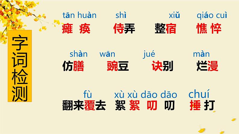 部编版七年级语文上册《秋天的怀念》PPT课文课件 (10)04