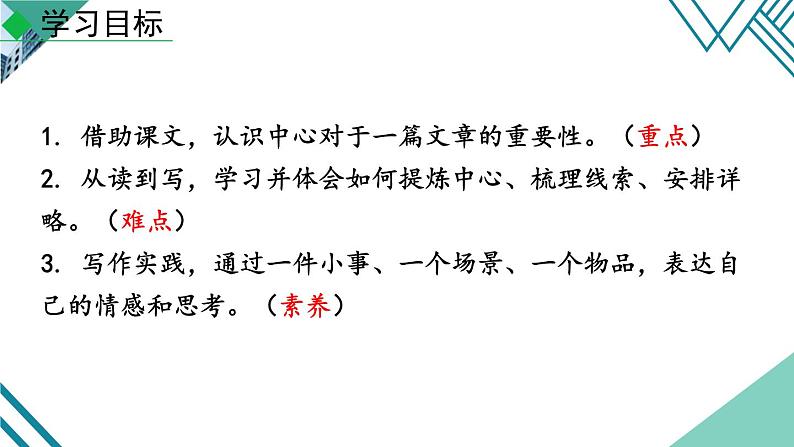 部编版七年级语文上册《如何突出中心》PPT课件 (3)02