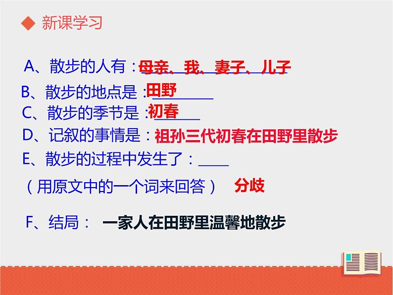 部编版七年级语文上册《散步》PPT优秀课件 (12)第5页