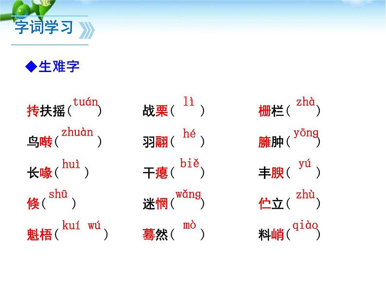 人教版语文七年级上册《鸟》PPT精品课件 (1)08