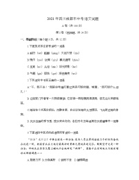 2021年四川省成都市中考语文真题