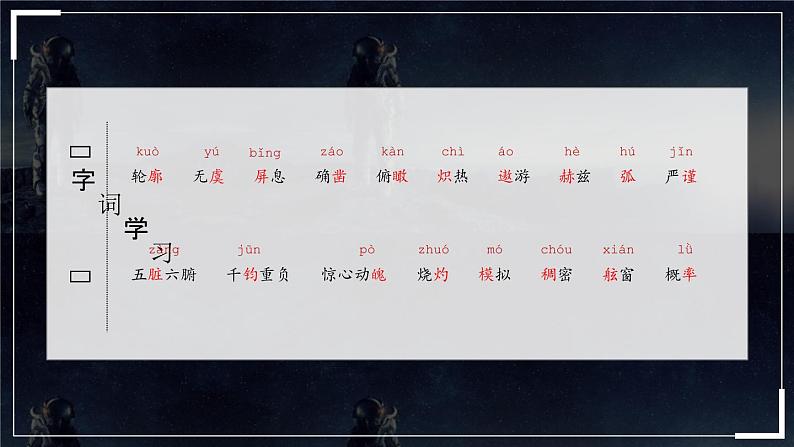 部编版七年级下册语文第6单元《22 太空一日》课件 (4)05