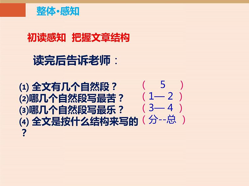 部编版七年级语文下册《最苦与最乐》PPT教学课件 (1)06