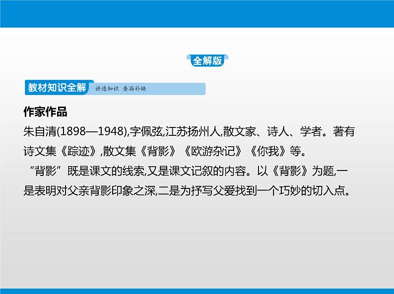 部编版八年级语文上册《背影》PPT教学课件 (3)第4页