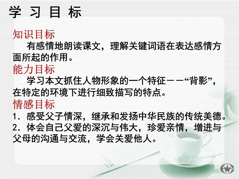 部编版八年级语文上册《背影》PPT教学课件 (13)第2页