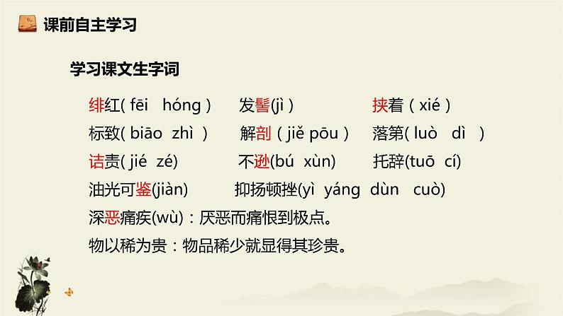 部编版八年级语文上册《藤野先生》PPT课文课件 (4)第3页