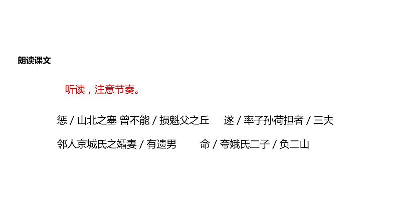 部编版八年级语文上册第六单元23《愚公移山 》课件ppt(7)06