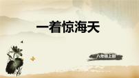 人教部编版八年级上册4 一着惊海天——目击我国航母舰载战斗机首架次成功着舰多媒体教学课件ppt