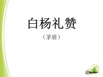 语文八年级上册14 白杨礼赞集体备课ppt课件