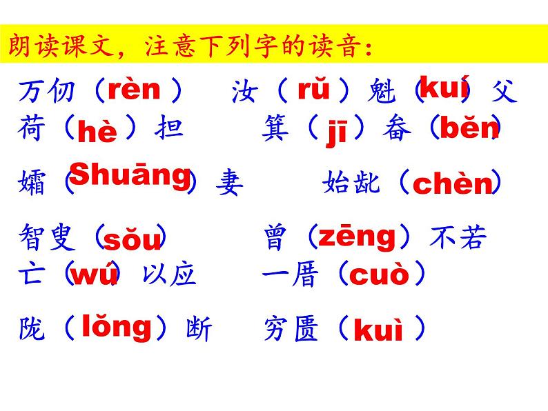 部编本八年级上语文第23课《愚公移山》（共51张PPT）08
