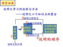 初中语文人教部编版八年级下册第二单元写作 说明的顺序背景图ppt课件