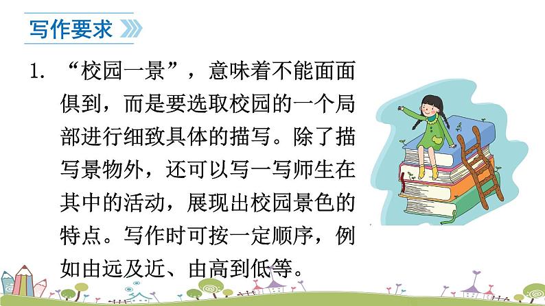 部编版八年级语文上册 《写作 学习描写景物》PPT课件06