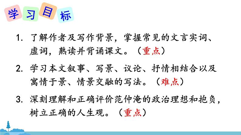 部编版语文九年级上册 11《岳阳楼记》PPT课件05