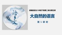 初中语文5 大自然的语言课前预习ppt课件