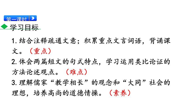 部编版八年级语文下册《虽有嘉肴》PPT精品课件 (5)第3页