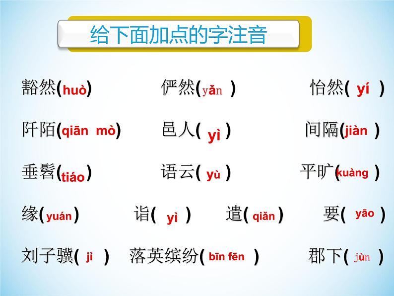 部编版八年级语文下册《桃花源记》PPT课文课件 (6)第4页