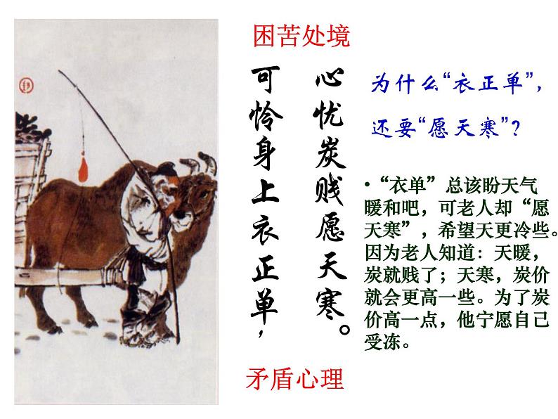 部编版版八年级语文下册《卖炭翁》PPT (2)第8页