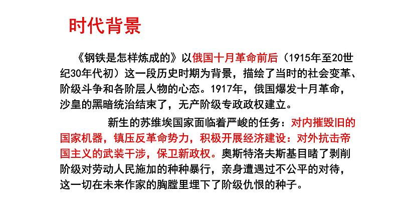专题08《钢铁是怎样炼成的》摘抄和做笔记初中语文必读名著之方法指导及专题探究课件（部编版）04