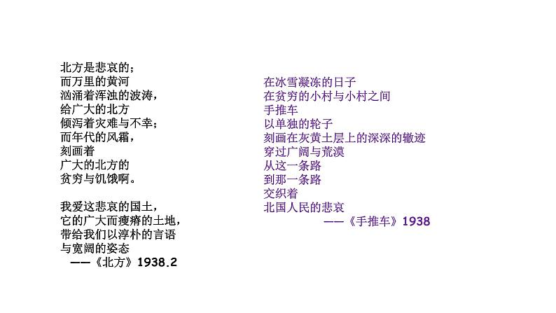 专题09《艾青诗选》如何读诗初中语文必读名著之方法指导及专题探究课件（部编版）06