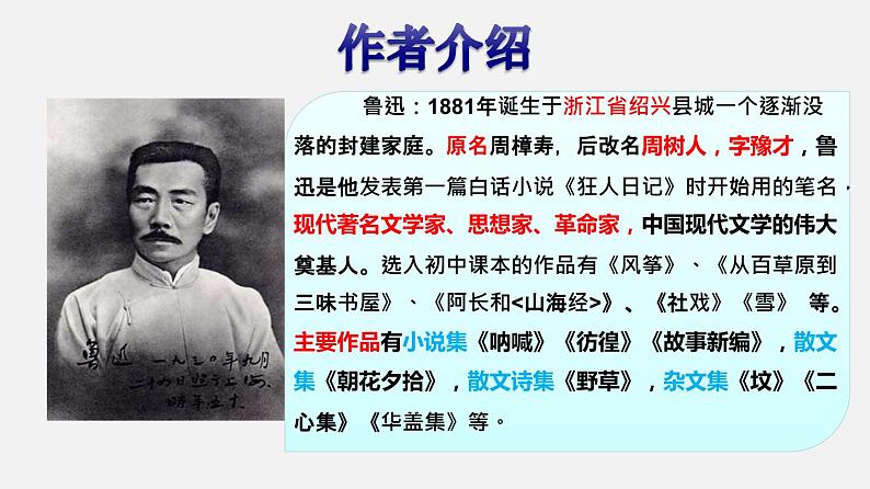 部编版（八上）6《藤野先生》语文课件03