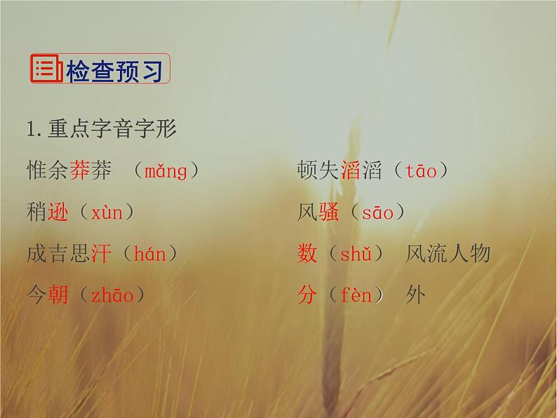 部编版九年级语文上册《沁园春·雪》PPT课文课件 (1)06