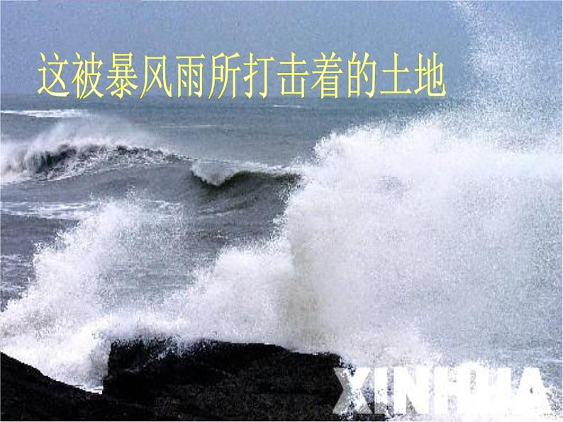 部编版九年级语文上册《我爱这土地》PPT课文课件 (10)第8页